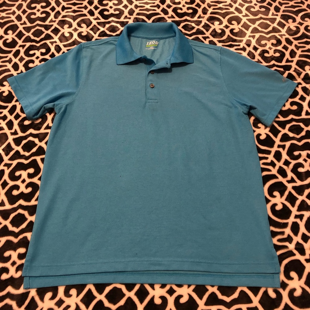 Blue IZOD Golf Performance Polo